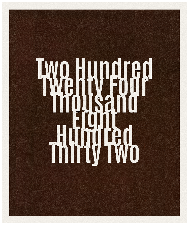 Count #224832