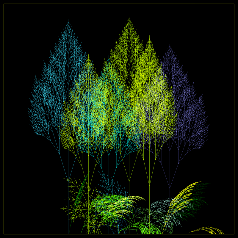 Fractal Forest #195