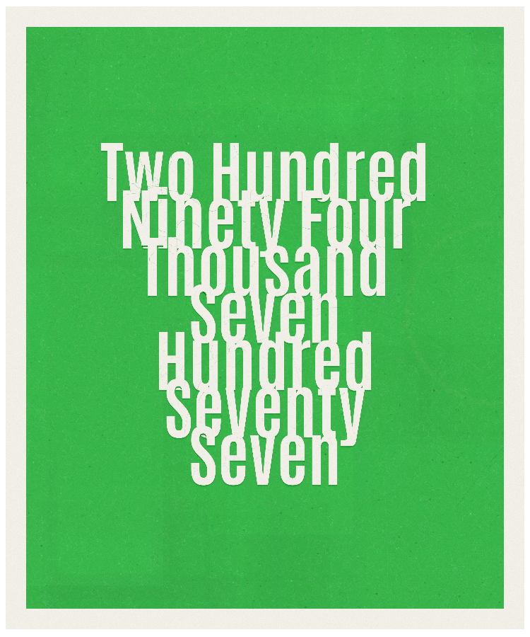 Count #294777