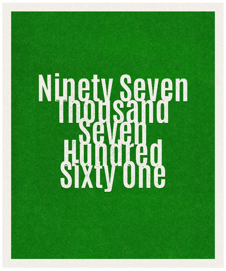 Count #97761