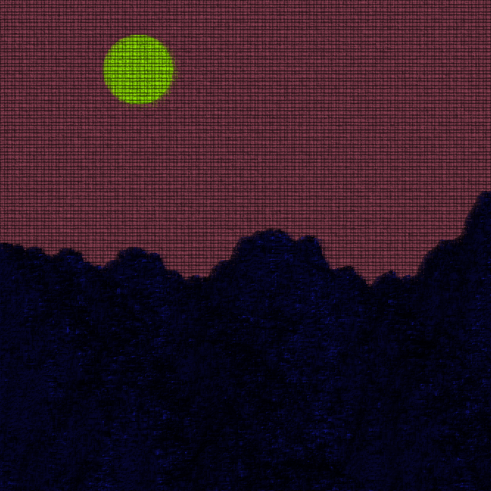 Classic generative landscape V2 #80