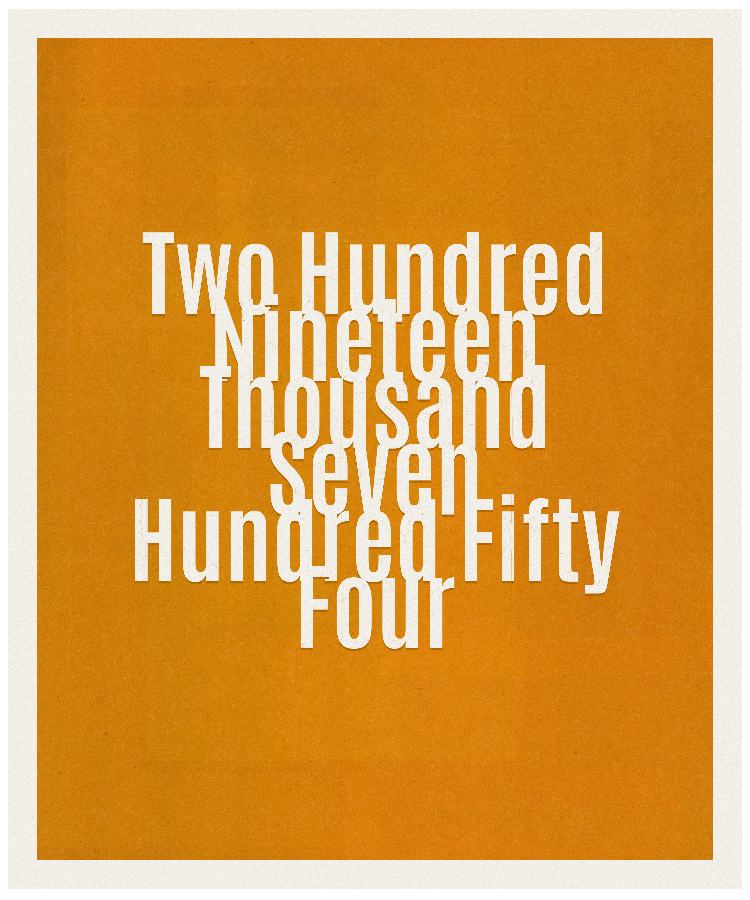 Count #219754