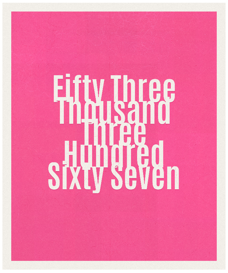 Count #53367
