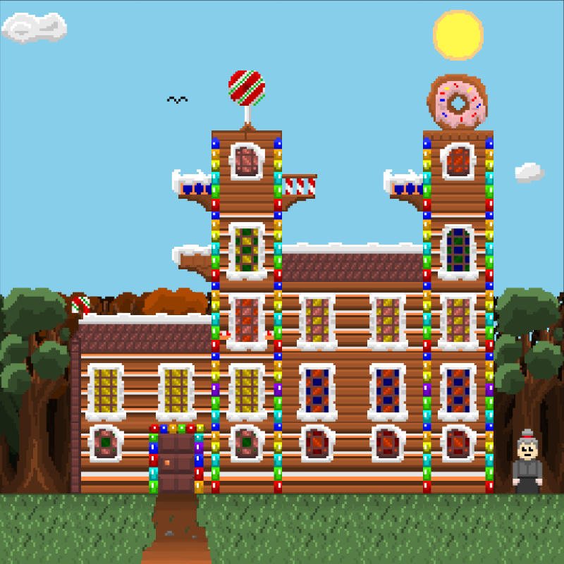 2D Mansion Candy House #28