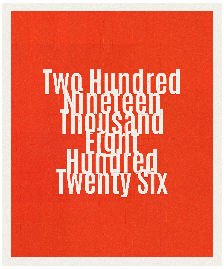Count #219826