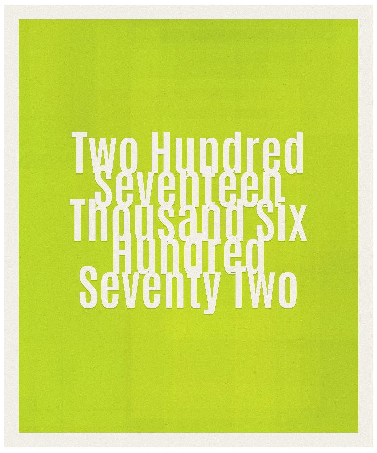 Count #217672