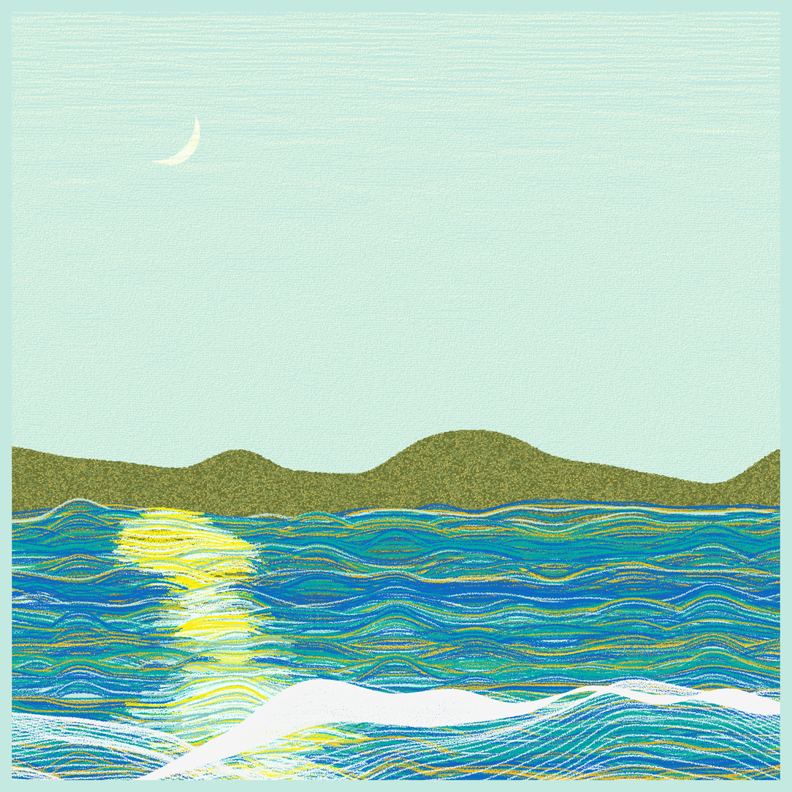 Moonlit Sea #198