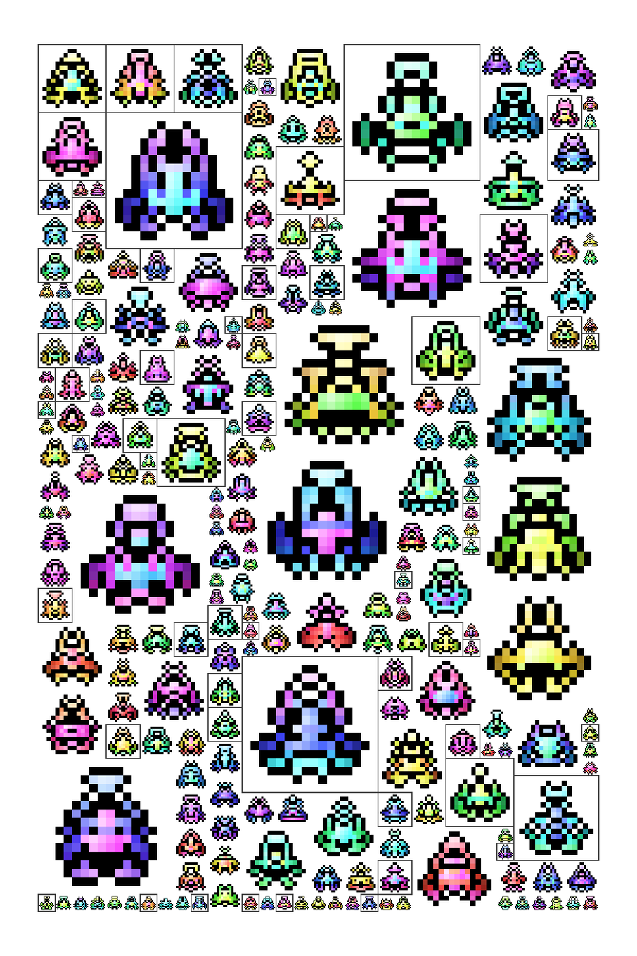 Pixel Spaceships #242