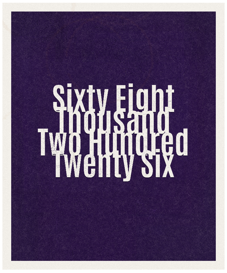 Count #68226