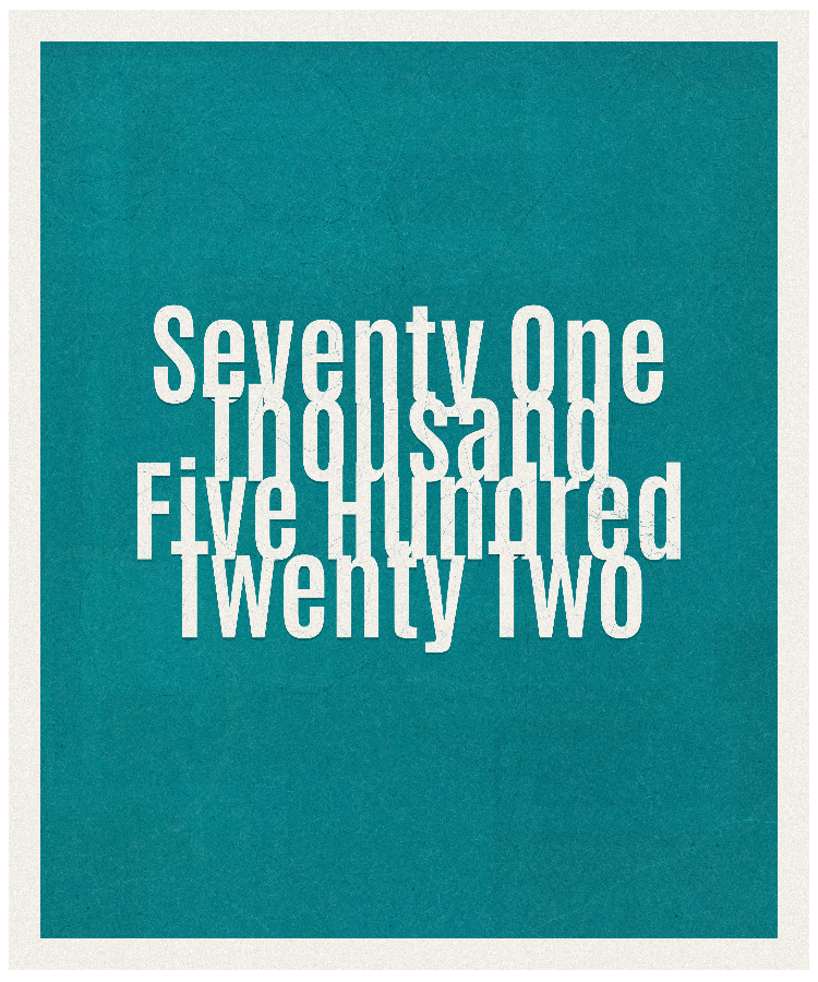Count #71522