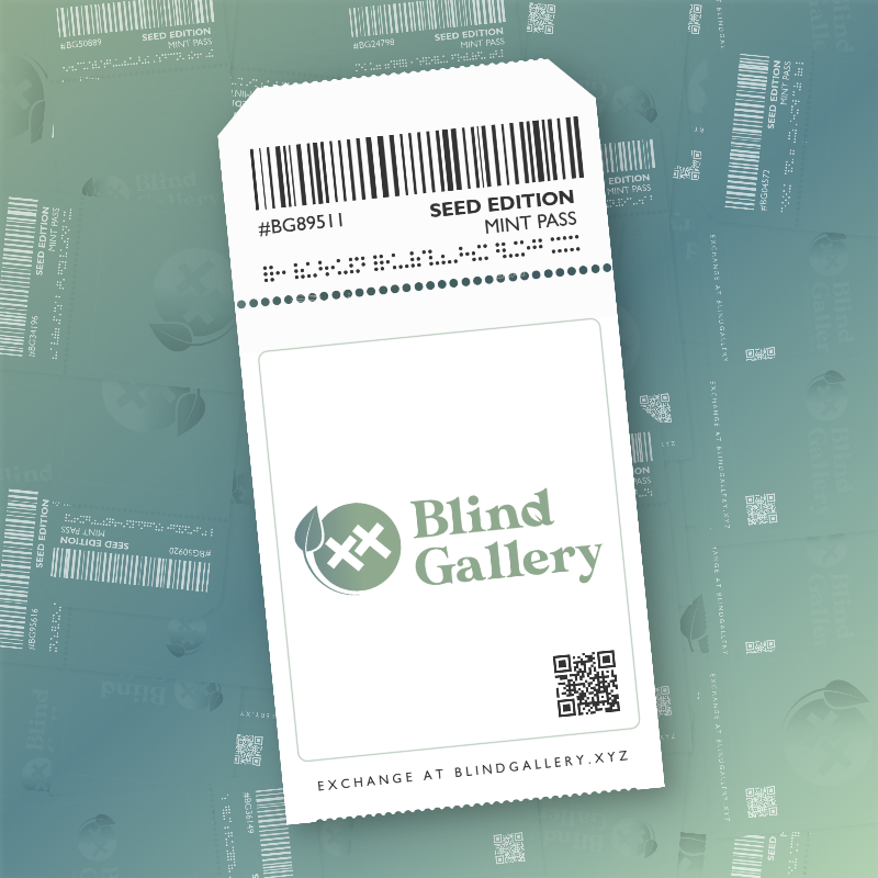 Blind Gallery Mint Pass (Seed Edition) #170