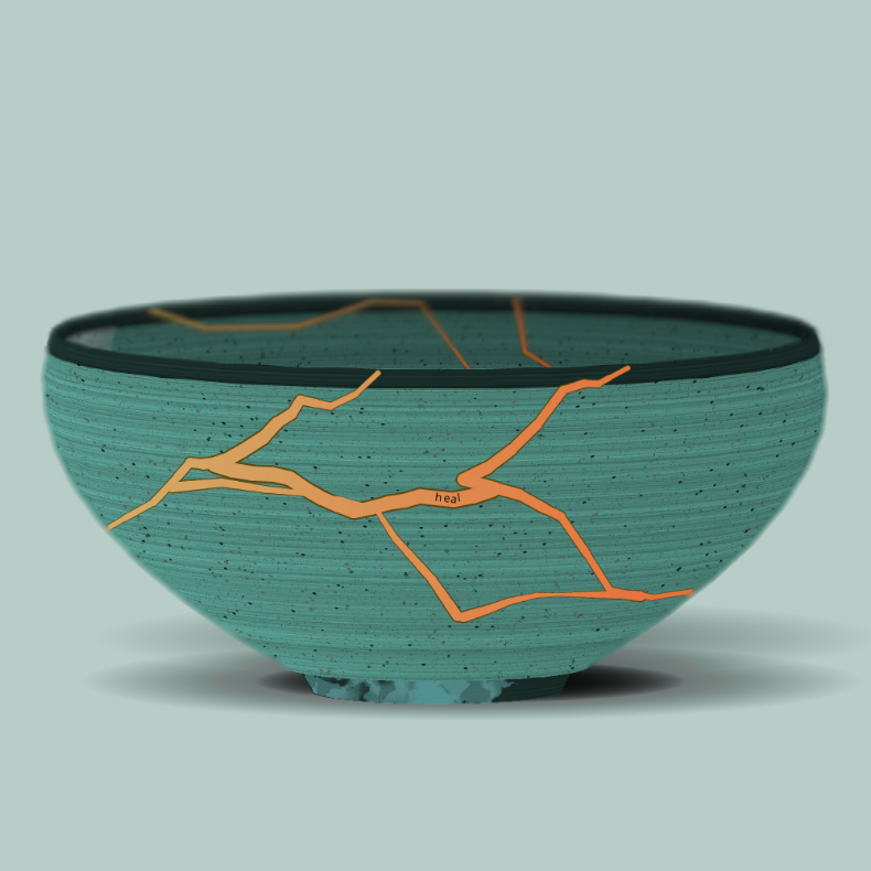 Kintsugi Pottery #46