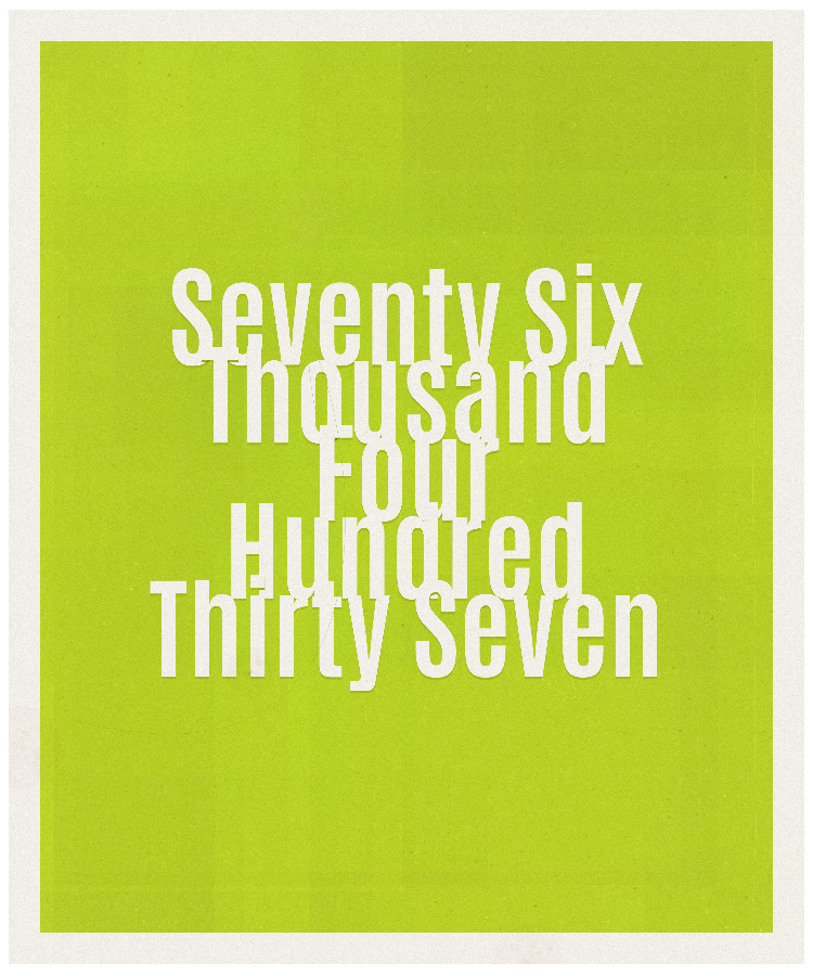 Count #76437