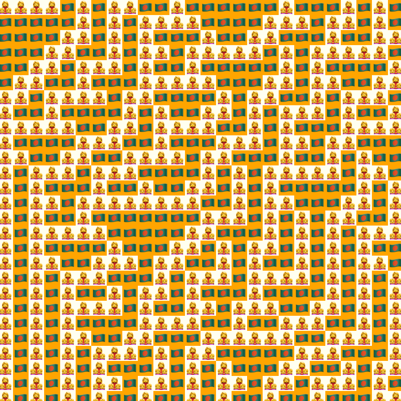 Elementary Cellular Emoji Automata #627