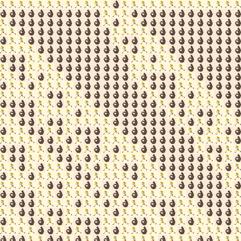 Elementary Cellular Emoji Automata #648