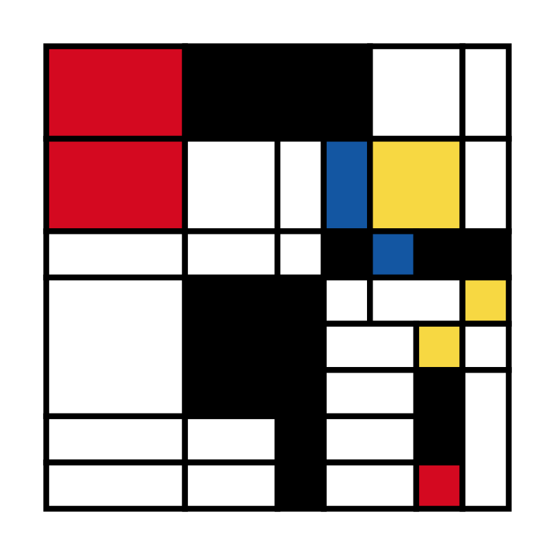 Mondrian squares #23