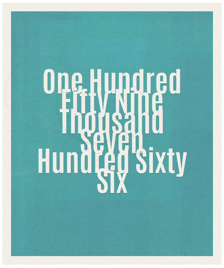 Count #159766
