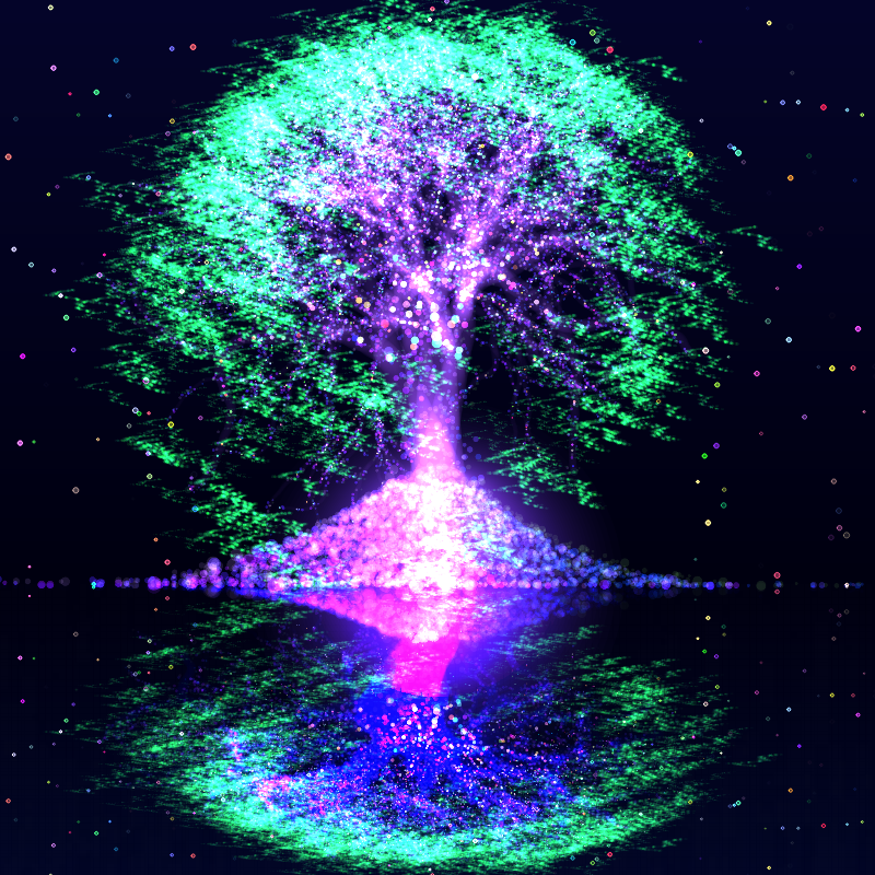 Luminous Tree #25