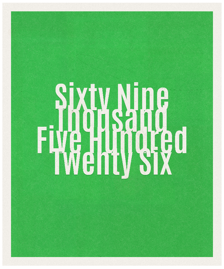 Count #69526