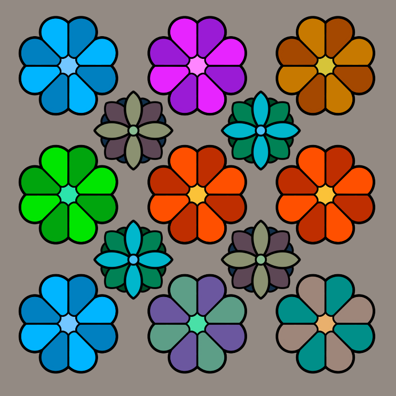 Just Flowers and Colors... #3