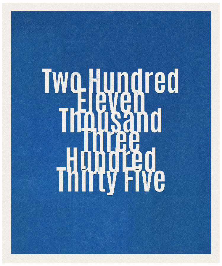 Count #211335