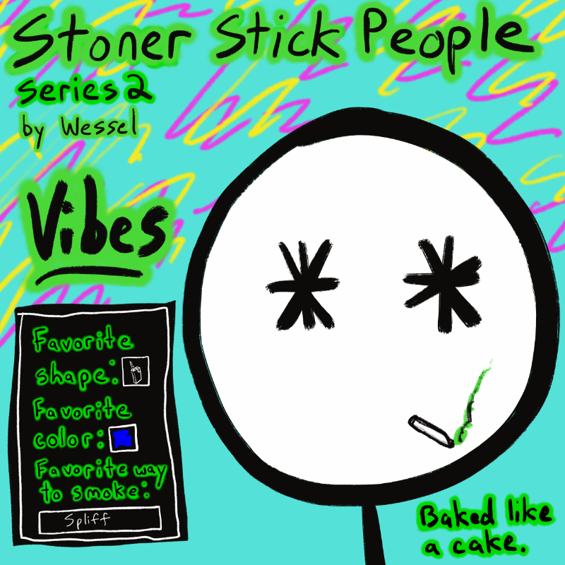 Stoner Stick People Series 2 #38