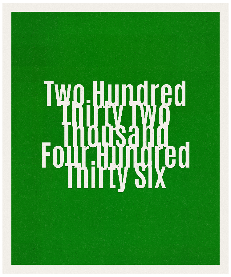 Count #232436