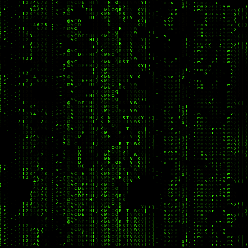 Ascii Noise #32