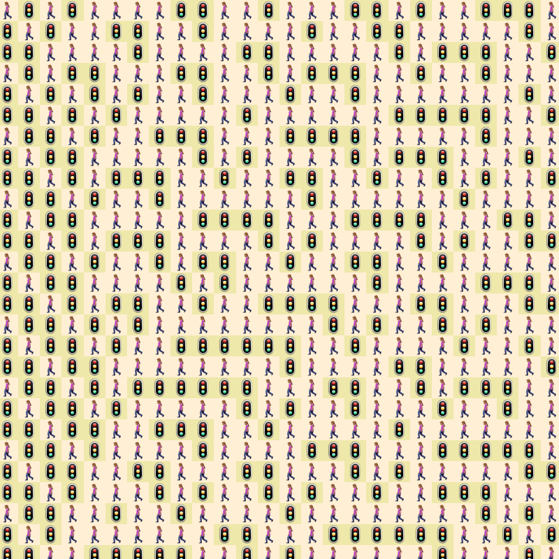 Elementary Cellular Emoji Automata #829