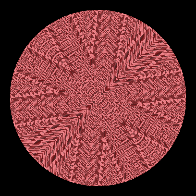 Binary kaleidoscope #10