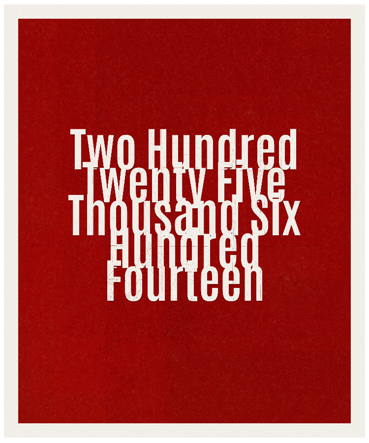 Count #225614