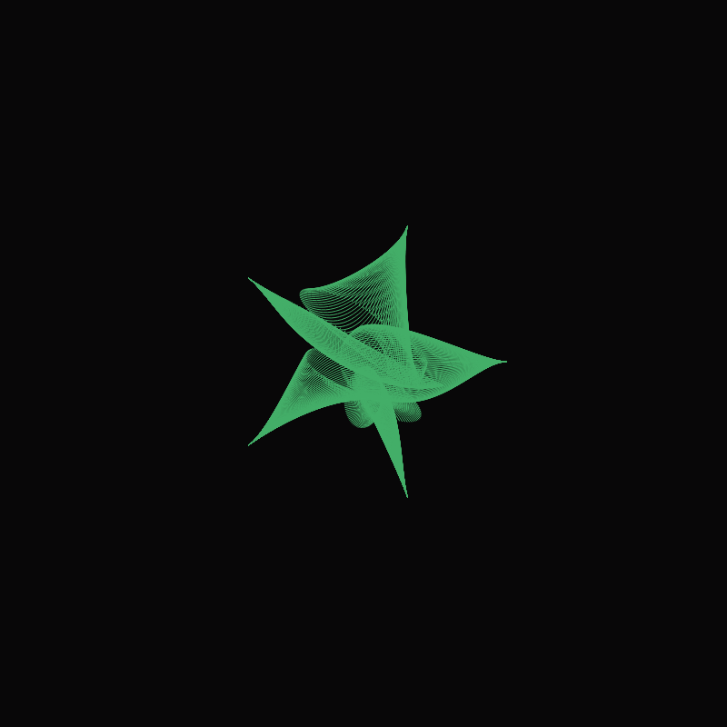 Bezier Stars #34