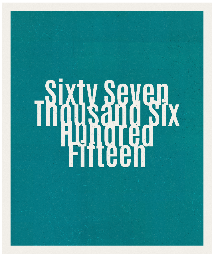 Count #67615