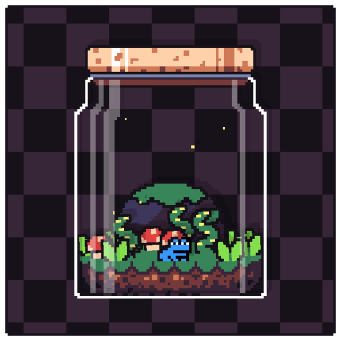 Toad Terrarium #108