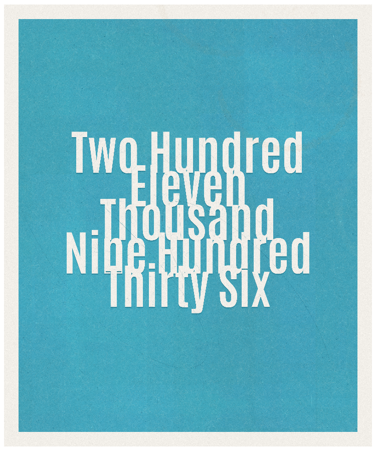 Count #211936