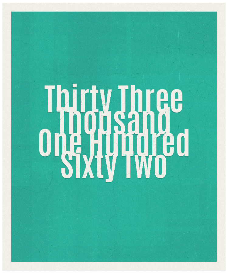 Count #33162