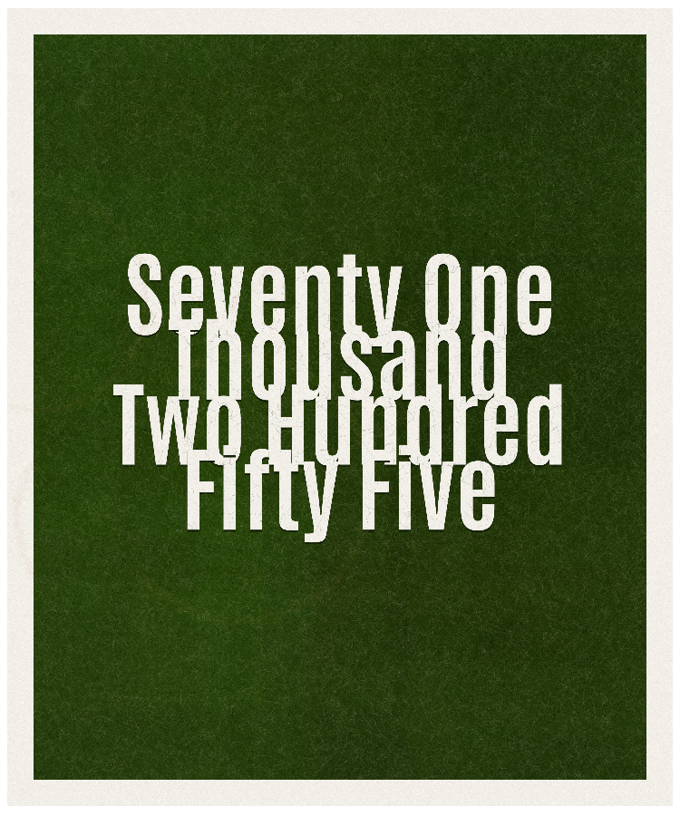 Count #71255