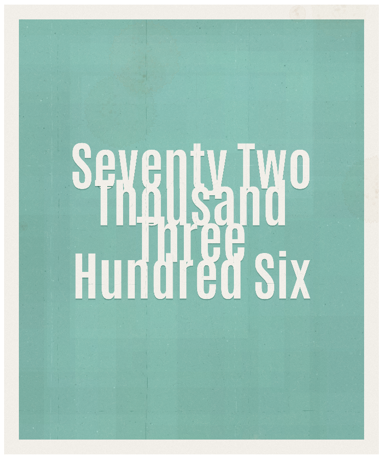 Count #72306