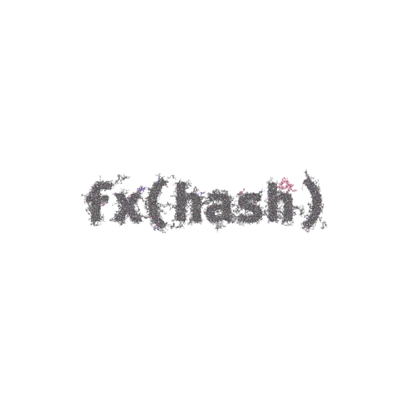 FXHASH Generative Logo #143