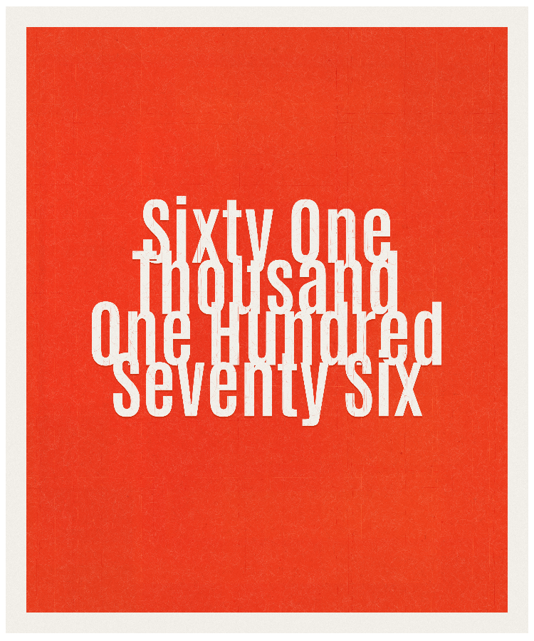 Count #61176