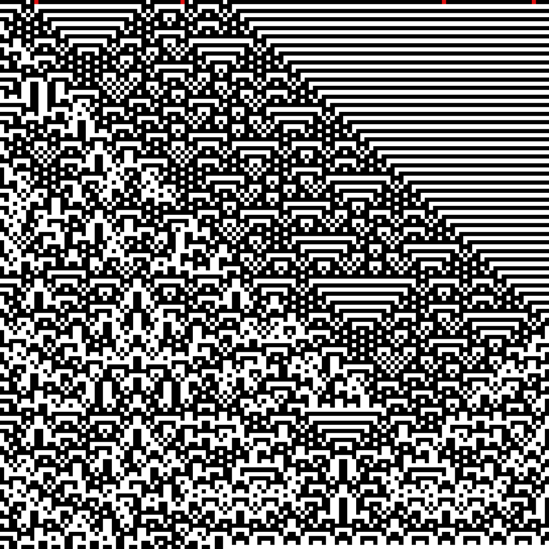 Totalistic Cellular Automata #35