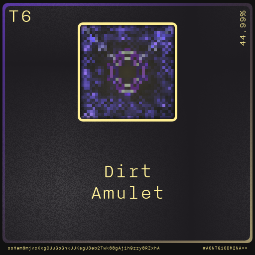 Gear for your quests - Amulet #87