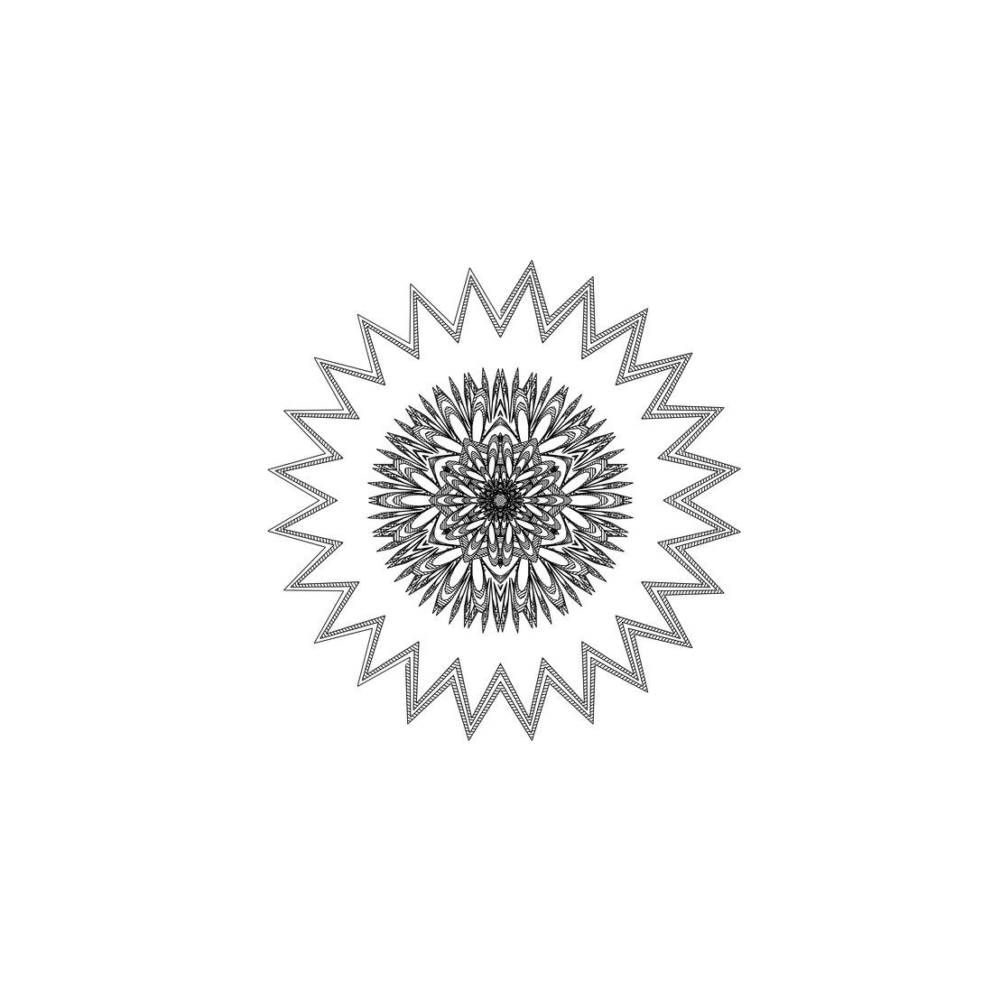 LL21 Mandala #796