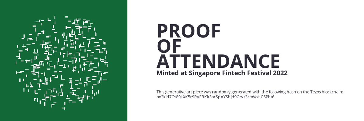 SFF2022 Proof of Attendance Token #986