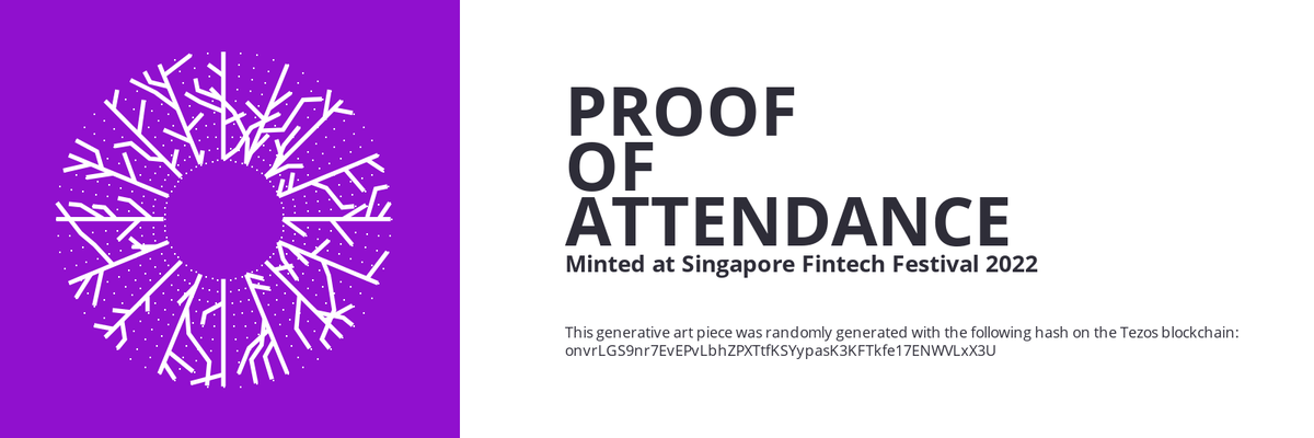 SFF2022 Proof of Attendance Token #1100