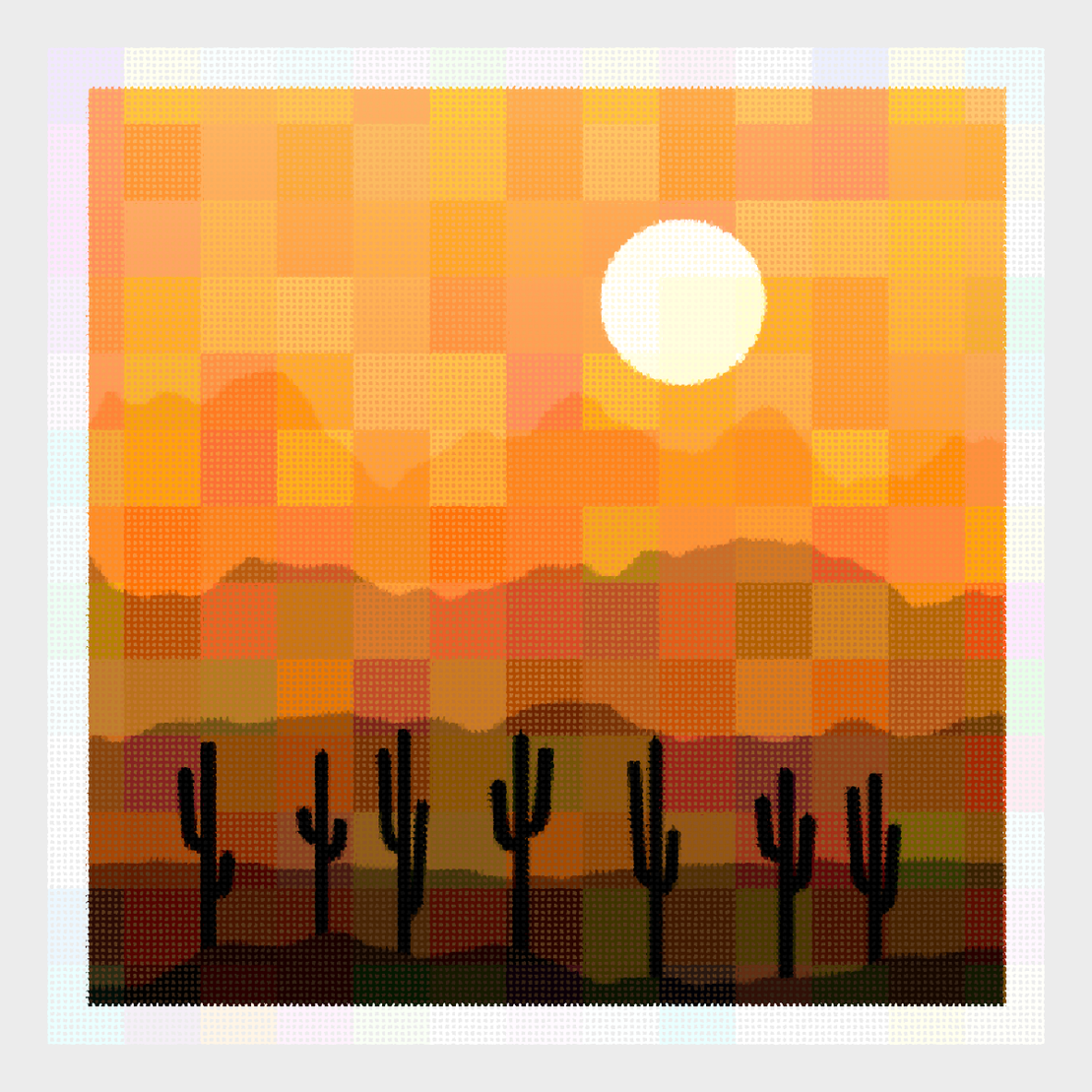 Saguaros #91