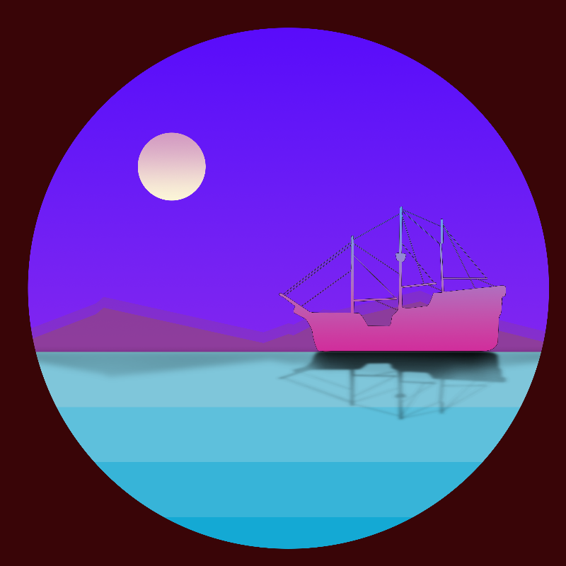 Boat on the sea #13