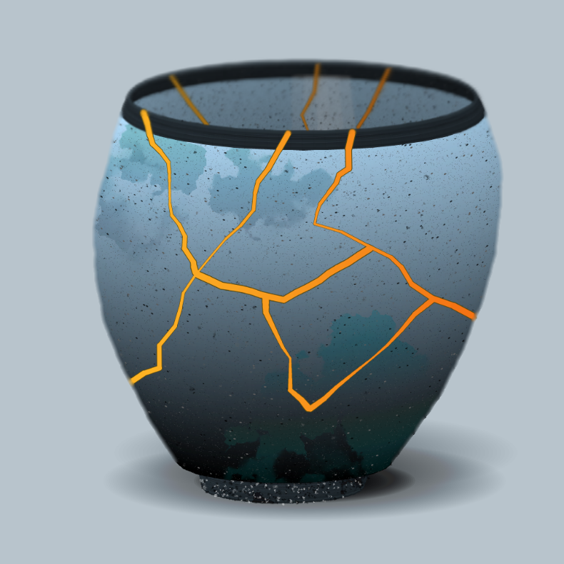 Kintsugi Pottery #15