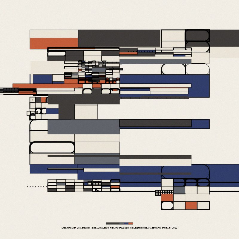 Dreaming with Le Corbusier #125