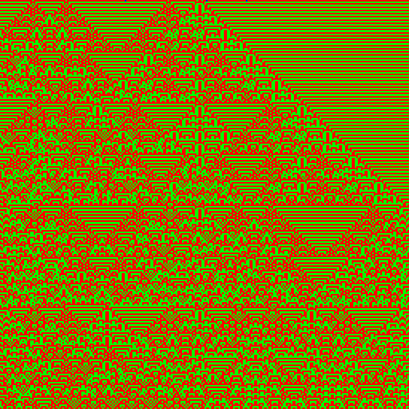 Totalistic Cellular Automata #462